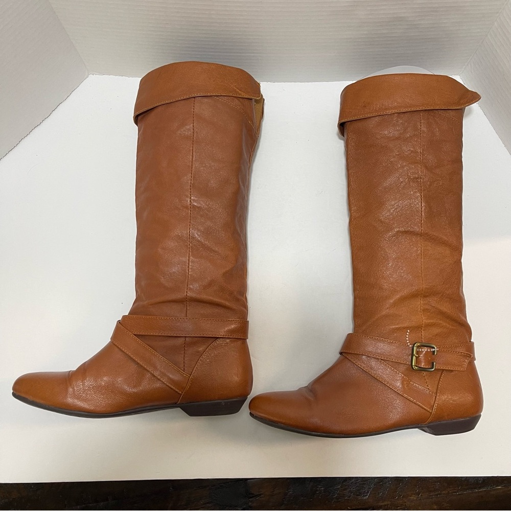 Chinese Laundry Tan Over the Knee Boots - Picture 7 of 15